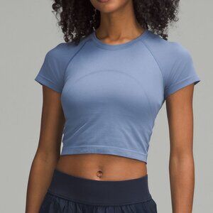 lululemon Swiftly Tech Cropped Short Sleeve 2.0